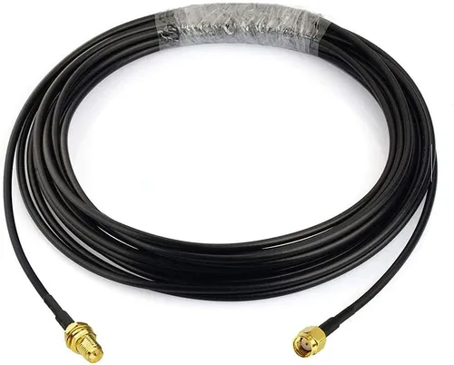 Miniatura 8 de Bingfu RP-SMA macho a RP-SMA mamparo hembra RG174 Extensión de antena WiFi Cable coaxial 6.6 ft 6.5 pies para router WiFi Tarjeta de red inalámbrica