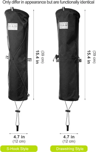 Miniatura 9 de Bolsa de transporte para bastones de senderismo, impermeable y ligera, bolsa de almacenamiento portátil para bastones de senderismo