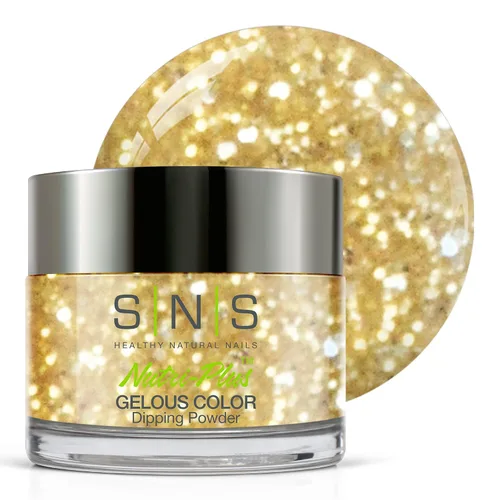 Miniatura 33 de SNS Polvo de inmersión de uñas, polvo de inmersión de color geloso – Alaskan Cruise (gris metálico/plateado, brillante) – Color de uñas de larga