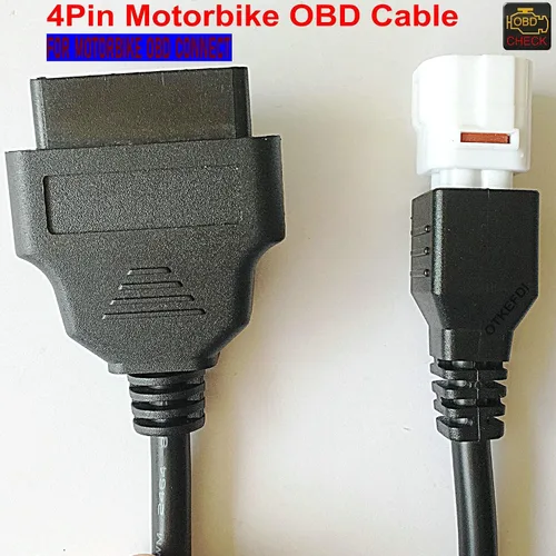 Miniatura 2 de Cable de diagnóstico CANBUS de la motocicleta 4pin OBD para la motocicleta de Yama