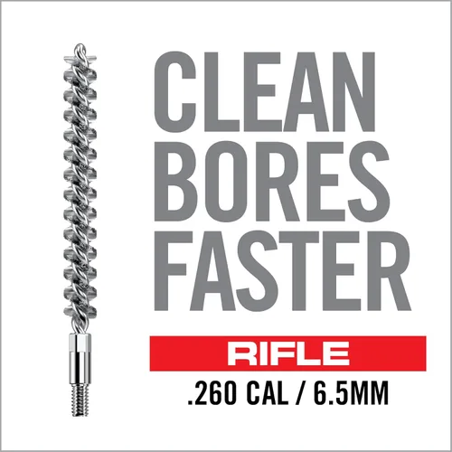 Miniatura 17 de Real Avid Bore-Max - Cepillo para pistola de bronce para limpieza rápida de armas, cepillo de barril niquelado