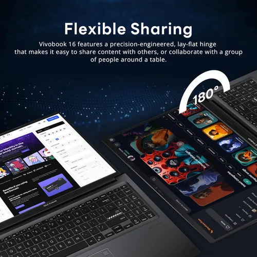 Miniatura 6 de ASUS Vivobook - Laptop WUXGA de 16 pulgadas, Intel i7-1355U, RAM DDR4 de 16 GB, gráficos Intel Iris Xe, almacenamiento de 1.5 TB