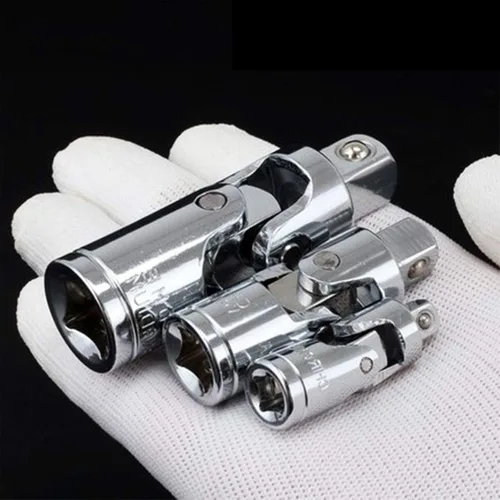 Miniatura 6 de Junta universal de impacto de aire conjunto conjunto de enchufes 3 piezas, 1/4 '', 3/8 '' y 1/2 '' Drive