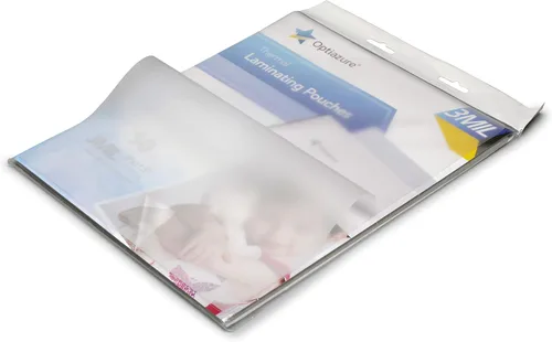 Miniatura 6 de Optiazure Bolsas de laminado térmico de 9 x 11.5 pulgadas, paquete de 50 hojas de 3 mil, transparentes, tamaño carta, suministros de oficina