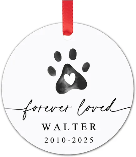 Miniatura 8 de Puppys - Adorno de la primera Navidad 2025 – Adorno de primera Navidad para perro 2025 – Regalos para mamá de perro – Regalos para papá – Perro