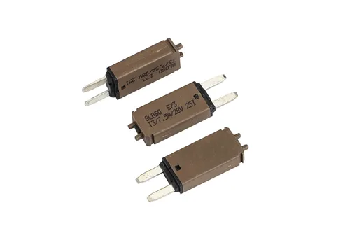 Miniatura 25 de GLOSO Mini disyuntores ATM Restablecimiento manual 30 Amp (T3) - Paquete de 5 (30A) E73