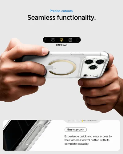 Miniatura 152 de Spigen Funda para iPhone 13 Mini, ultra híbrida MagFit [antiamarilleo] [compatible con Magsafe] - Transparente