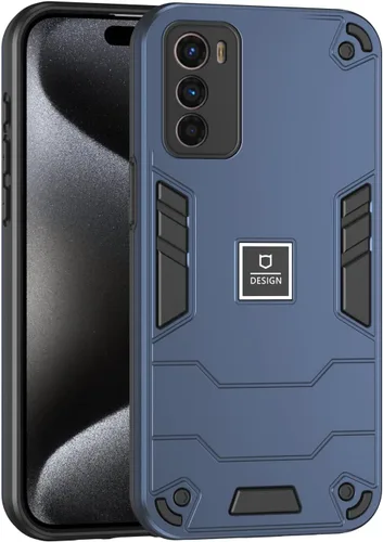 Miniatura 91 de Funda compatible con Huawei Y9 Prime (2019), compatible con Huawei Y9 Prime (2019) 4G STK-L21 2 en 1 [PC duro + TPU], funda de teléfono azul