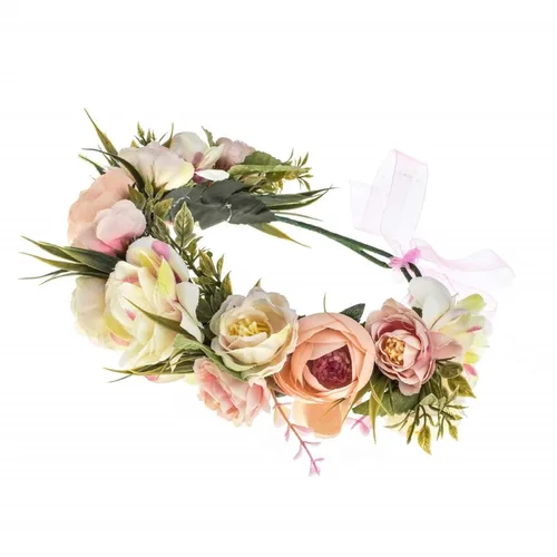 Miniatura 8 de Vividsun - Corona floral y ajustable para usar en bodas, festivales y sesiones de foto