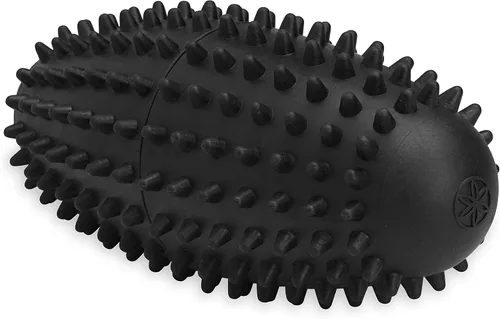 Gaiam Restore Rodillo vibratorio para pies, terapia de masaje por vibración, bola masajeador ergonómica texturizada para fascitis plantar, dolor