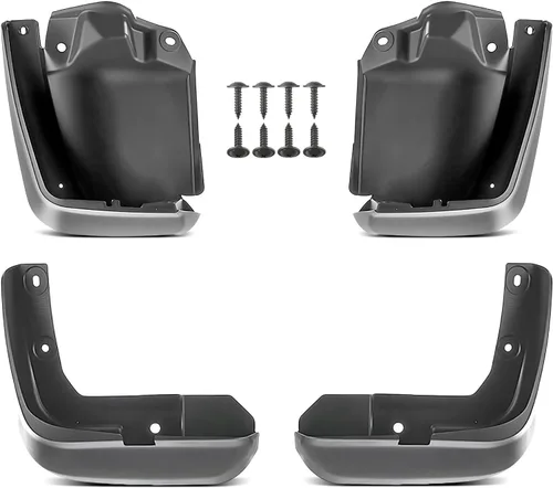 Miniatura 12 de YHTAUTO Juego de 4 guardabarros y protectores contra salpicaduras, accesorios de repuesto para Honda Civic 1996-2000 Coupé Sedán, no apto