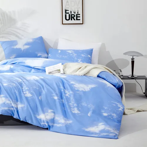 Miniatura 216 de CLOTHKNOW - Juego de edredón verde militar tamaño completo de 3 piezas, juego de ropa de cama verde oscuro, edredón suave con 2 fundas de almohada