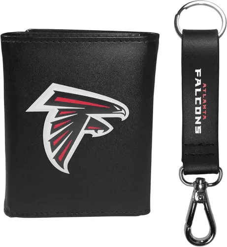 Miniatura 23 de Siskiyou Sports NFL unisex Tri-fold Wallet & Strap Key Chain