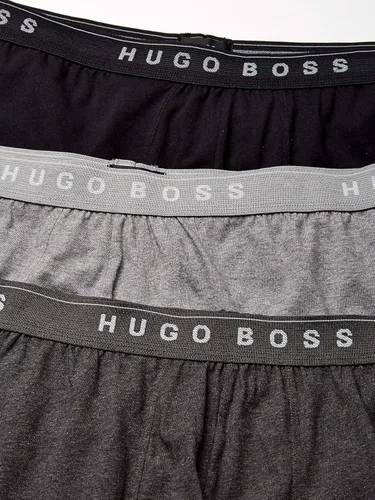 Miniatura 2 de Hugo Boss Paquete de 3 calzoncillos de algodón para hombre, Gris, carbón, negro