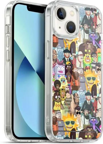 Miniatura 15 de Head Case Designs Funda de gel con licencia oficial de Rick and Morty Aliens Season 3 [protección de grado militar] compatible con Apple iPhone 12
