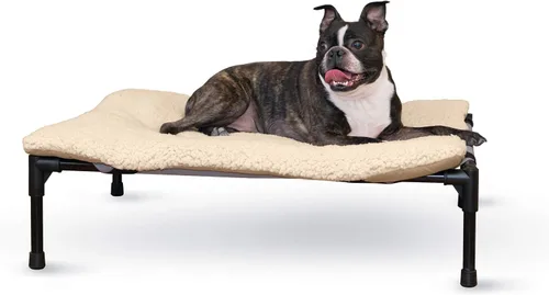 Miniatura 9 de K&H PET PRODUCTS - Cuna elevada para mascotas con centro de malla, varios tamaños