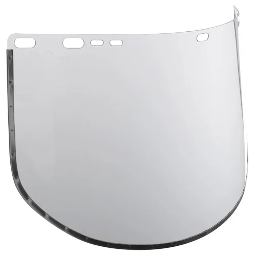 Jackson Safety Ventana protectora facial para casco de seguridad Jackson, 9 x 15.5 x 0.04 pulgadas, acetato encuadernado de aluminio, transparente