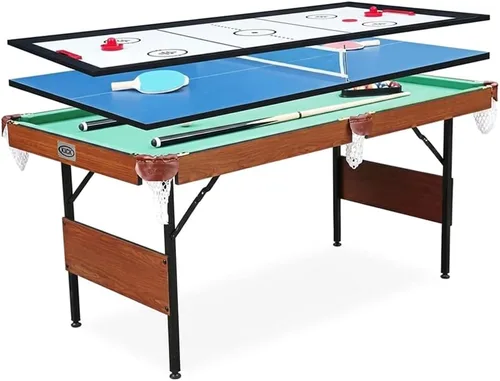 RACK Crucis - Mesa de billar/pool plegable, 5.5 pies