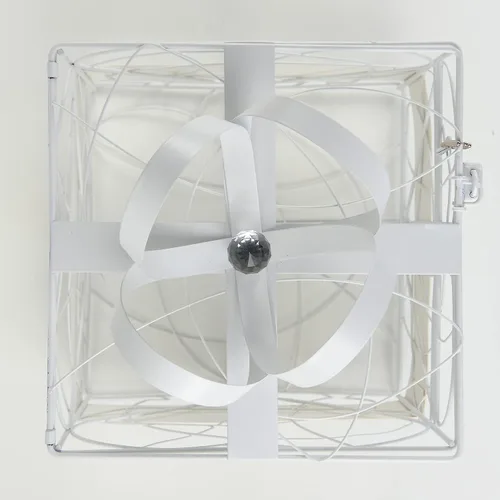Miniatura 6 de Simplicity Caja de tarjeta de boda de metal blanco, 8.5 '' L x 9'' W x 11.2'' H Simplicity - Caja para tarjetas de boda