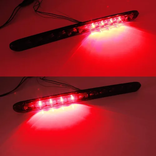 Miniatura 8 de iJDMTOY Barra de luz LED roja de identificación para puerta trasera de camión de 15 pulgadas, compatible con Chevrolet Dodge, Ford, GMC, Nissan