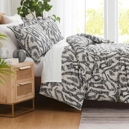 Miniatura 96 de SouthShore FINE LINENS Colección Perfect Paisley - Calidad premium, suave, resistente a las arrugas, la decoloración y las manchas, de fácil