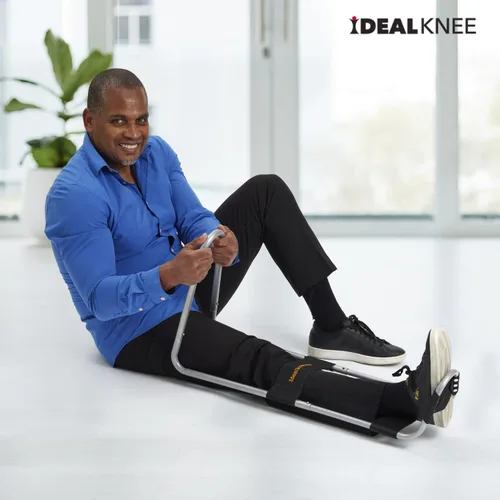 Miniatura 5 de IdealKnee One Pad - Dispositivo avanzado de extensión de rodilla y alivio del dolor - Avalado por fisioterapeutas y cirujanos - Ideal
