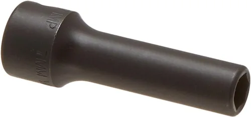 Williams JHW12M-607 SUPERTORQUE - Enchufe de 6 puntos de impacto profundo de 3/8 pulgadas, tamaño de 0.276 in, acabado industrial negro, diseñado
