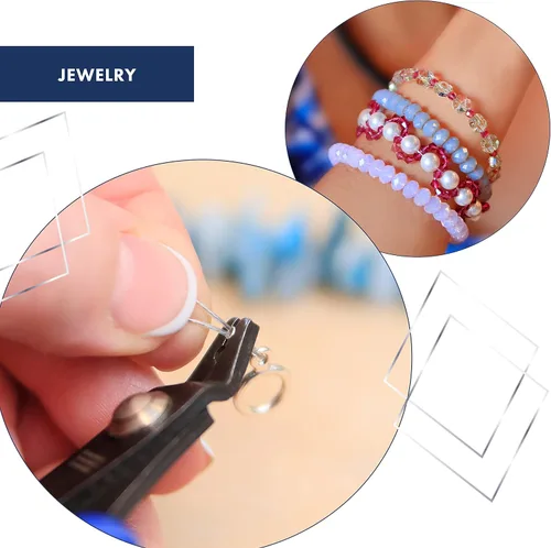 Miniatura 5 de Beadalon Paquete variado de tubos de colores surtidos para fabricación de joyas y cuentas, 3-600 piezas, plata, oro, cobre, hematita Variedad