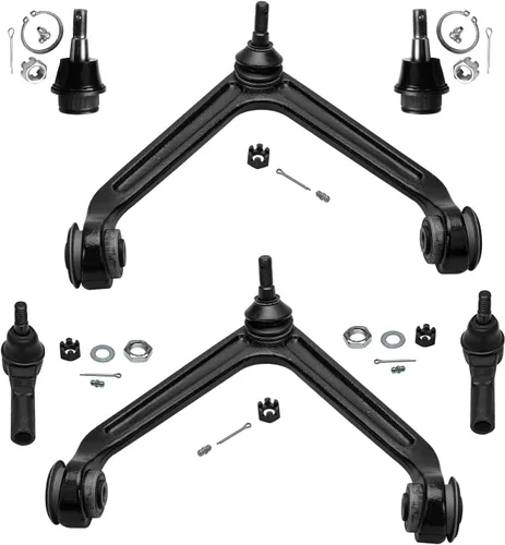 Miniatura 26 de Detroit Axle - Kit de extremo delantero para Chrysler 300 Dodge Charge Challenger 2011-2023, 2 brazos de control inferiores traseros 2 rótulas