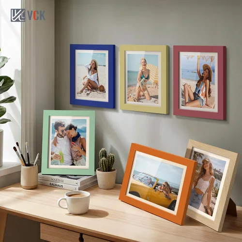 Miniatura 198 de VCK Marcos para póster de madera maciza de 22.375 x 34 pulgadas, marco de fotos A1 negro con montaje en pared, paquete de 3
