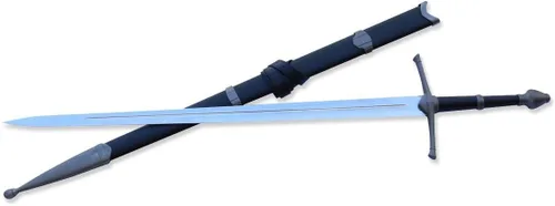 Miniatura 4 de Vulcan Gear Medieval Crusader Sword with Scabbard - Choose Your Style Anillo irlandés Hilt Espada celta