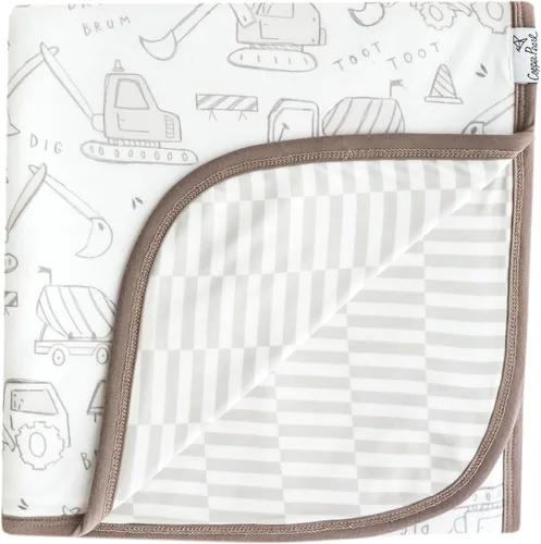 Miniatura 27 de Copper Pearl Manta de bebé de tres capas: edredones suaves para bebés para niños y niñas, transpirable, acogedora, manta para niños pequeños