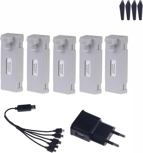 Miniatura 9 de RC Drone Battery for E88 E99 E88PRO E525 E99PRO, K3 3.7V 6500Mah Quadcopter Helicopter Mini Drone Battery(1pcs 6500mah e88)