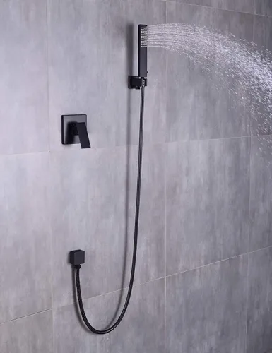 Miniatura 7 de Codo de suministro de pared de latón, conector de manguera de ducha cuadrado G1/2 pulgadas, salida de agua de unión montada en la pared para ducha