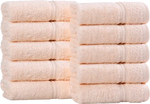 Miniatura 43 de Superior - Juego de 8 toallas de mano de algodón egipcio, toallas básicas de secado rápido, toallas pequeñas absorbentes, faciales, spa, cocina