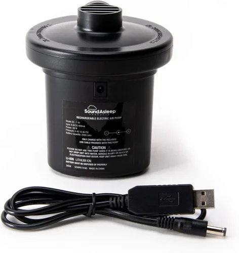 Miniatura 7 de Colchón de aire SoundAsleep con PVC ecológico y bomba de aire recargable