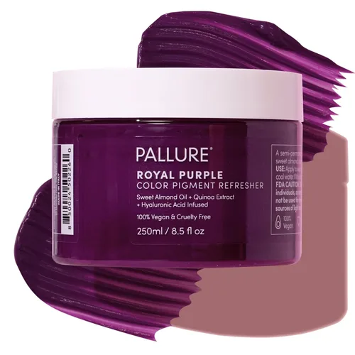Miniatura 8 de Pallure Máscara refrescante de pigmento de color, acondicionador semipermanente para depósitos de color de cabello, 8.5 onzas, amarillo brillante