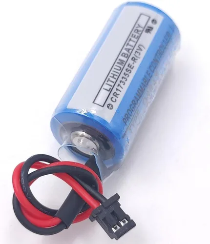 Miniatura 4 de 20PCS Q6BAT CR17335SE-R 3V 1800mAh Lithium Battery Replacement Battery for Q25PRHCPU Q170HBATC QNS FANUC System