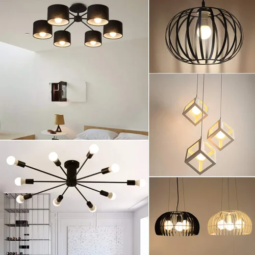 Miniatura 8 de Paquete de 6 unidades de bombillas led E12 candelabro, luz blanca diurna de 5000 K, bombillas led para ventilador de techo equivalentes a 60 vatios