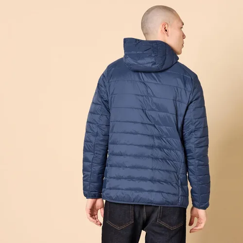 Miniatura 4 de Tienda Essentials Chaqueta acolchada con capucha ligera y resistente al agua para hombre