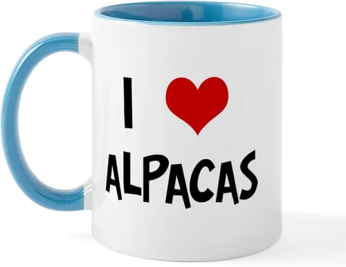 Miniatura 17 de CafePress A Is For Alpaca Taza de café de cerámica de 11 oz (11.0 fl oz)