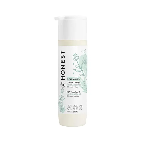 Miniatura 12 de The Honest Company Acondicionador de lavanda calmante de ensueño con productos botánicos naturales, lavanda, 10 onzas fluidas, 10, Blanco, 1, 1