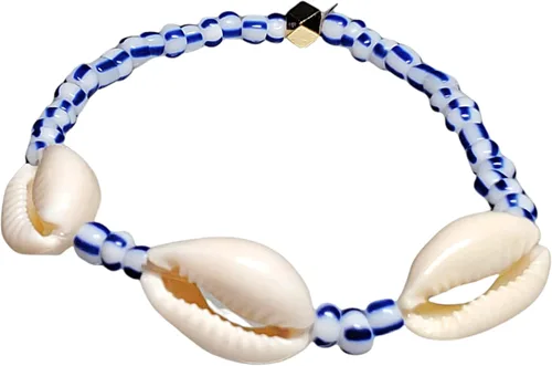 Miniatura 19 de Sea Shell Santeria Ilde Stretch Unisex Beaded Ifa Bracelet