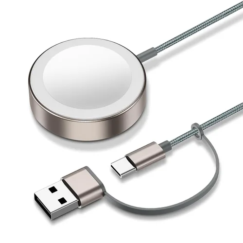 Miniatura 11 de Cargador magnético de carga rápida para Apple Watch, carga inalámbrica magnética compatible con iWatch Series Ultra/10/9/8/7/6/SE/SE2/5/4/3-[1.6