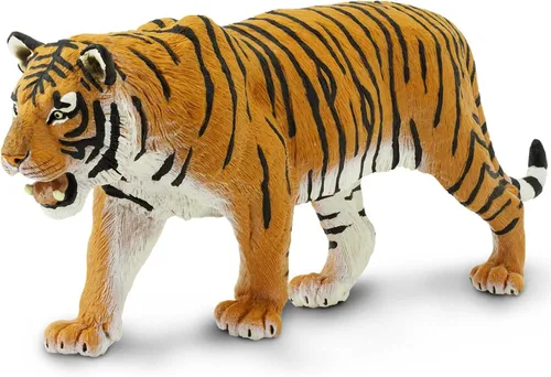 Safari Ltd. Figura de tigre siberiano, figura realista de 10.5 pulgadas, juguete educativo para niños, niñas y niños a partir de 1 año