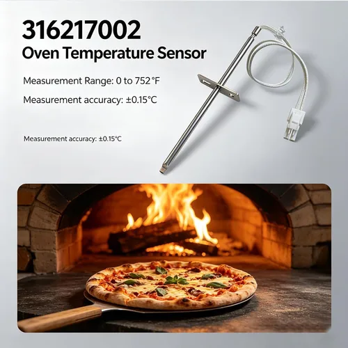 Miniatura 2 de Sensor de temperatura del horno 316217002 Reemplazo para Frigidaire Kenmore – Sonda de ajuste exacto reemplaza AP3363354 1015027 08017097 316111203