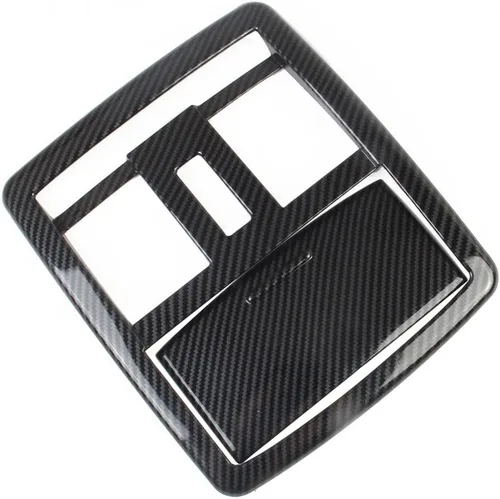 Miniatura 2 de Cubierta de fibra de carbono para lámpara de lectura, cubierta de bisel, compatible con Dodge Challenger 2015-2020