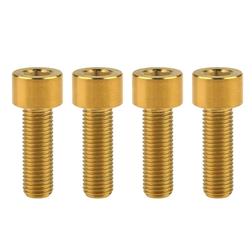 Miniatura 24 de Tornillos Allen de cabeza hueca de titanio M10 20 25 30 35 40 45 50 55 2.362 in Tornillos paquete de 4 (M10 x 0.787 in, paso 0.049 in, negro)