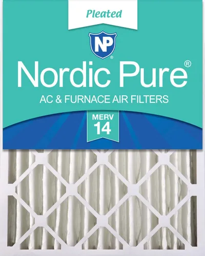 Miniatura 31 de Nordic Pure 12 x 24 x 4 (tamaño real: 11 1/2 x 23 3/8 x 3 5/8) de carbono puro plisado para reducción de olores Merv 8, filtro para horno, 1 paquete