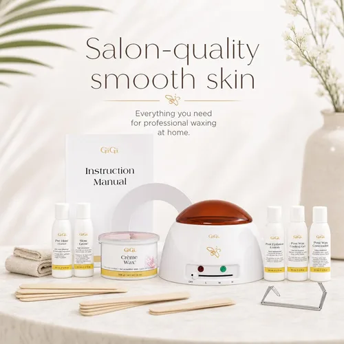 Miniatura 2 de GiGi Mini Pro Kit de depilación para mujeres, kit de depilación para cara y cuerpo, uso en salón y en casa, portátil y conveniente, para todo tipo